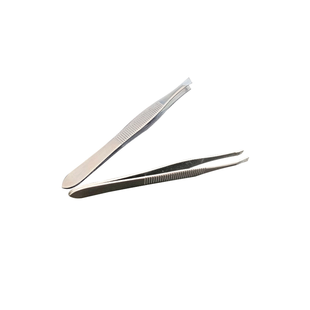 Pinza oblicua para cejas K-1/pinza plana para cejas K-2